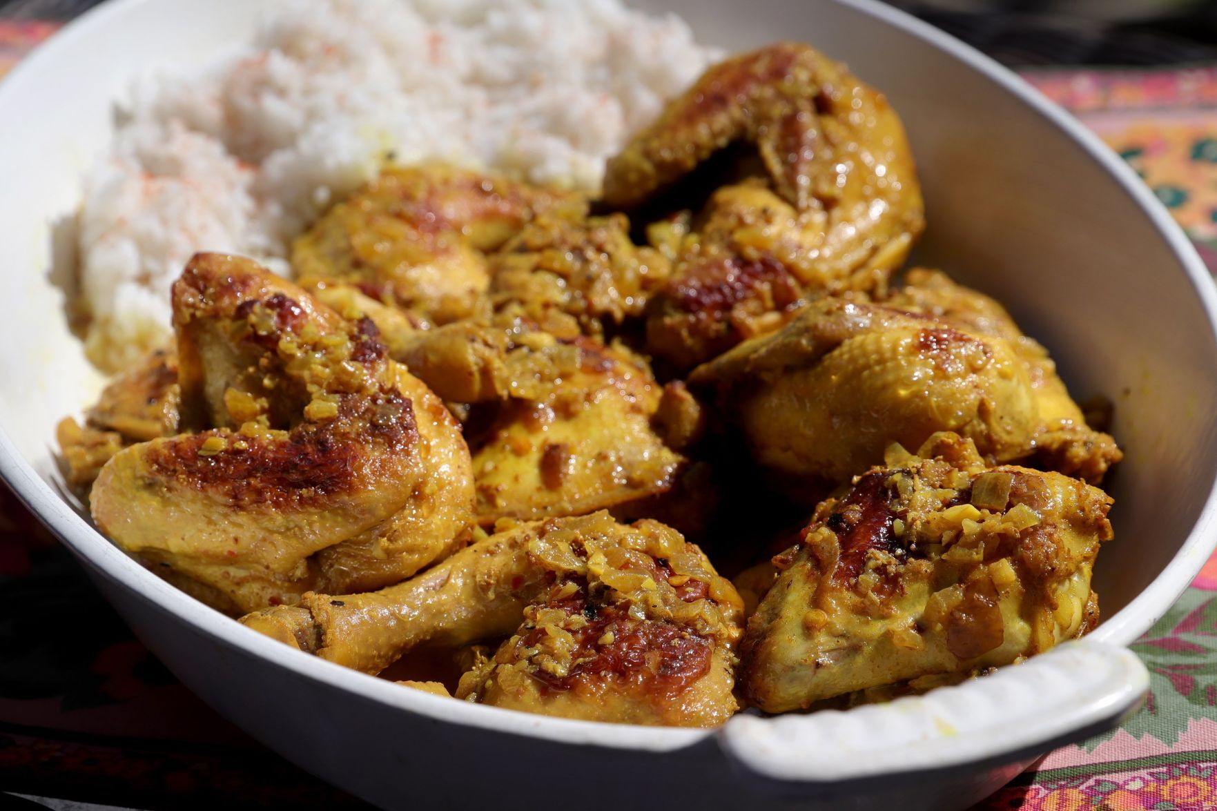 Cooking with curry